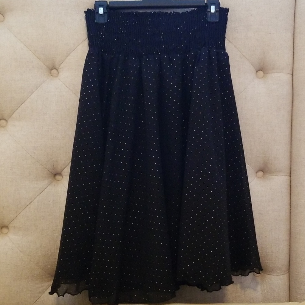 A line Midi Skirt